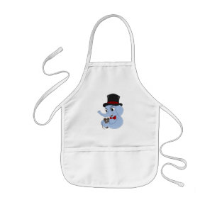 Tablier Enfant Caricature pour garçon d'éléphant mignon