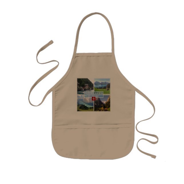 Tablier Enfant CH Suisse - Interlaken - Lac Thun - Thunerse (Devant)