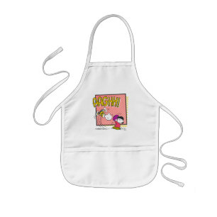 Tablier Enfant Charlie Brown et Lucy Football Comic Graphic