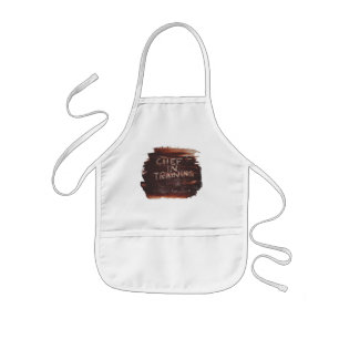 Tablier Enfant chef dans le tablier de formation