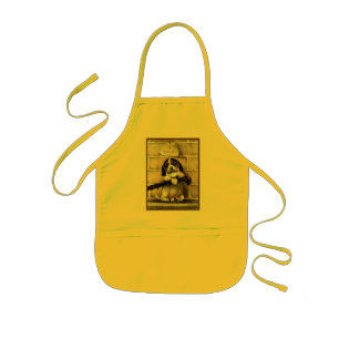 Tablier Enfant "Chiot, 4 semaines de "