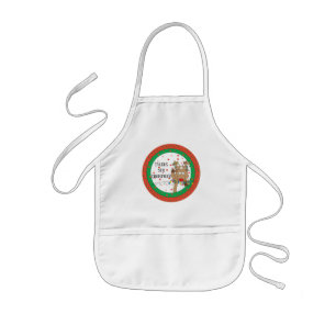 Tablier Enfant Christmas Apron Reindeer dit