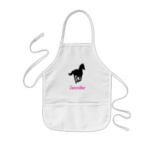 Tablier Enfant Coutume de motif de diamant de silhouette de