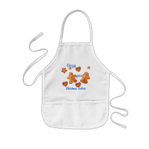 Tablier Enfant Crazy for Christmas Cookies Apron-