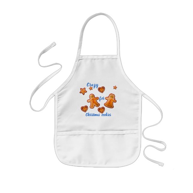 Tablier Enfant Crazy for Christmas Cookies Apron- (Devant)