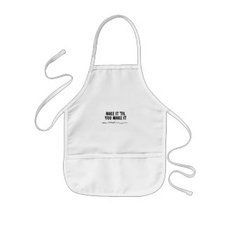 TABLIER ENFANT CUIRE "JUSQU'À CE QUE VOUS LE FAITES ENFANTS APRON