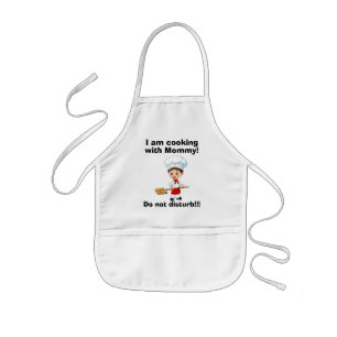 Tablier Enfant Cuisine avec maman !