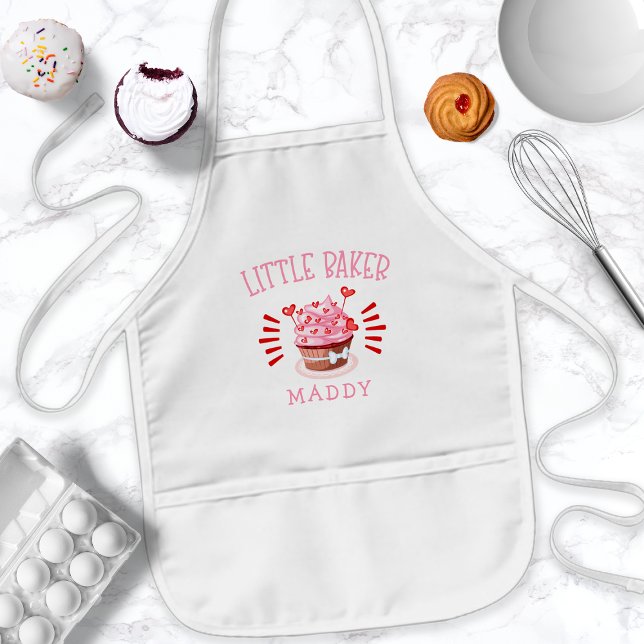 Tablier Enfant Cuisson personnalisée à gâteau Little Baker (Créateur téléchargé)