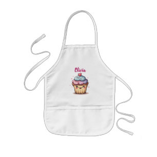 Tablier Enfant Cupcake Kawaii Adorable