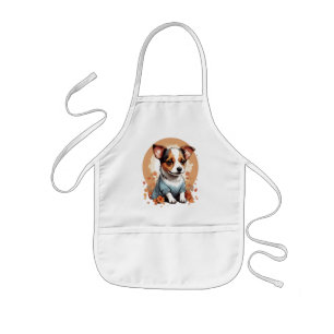 Tablier Enfant Cute Jack Russell Puppy