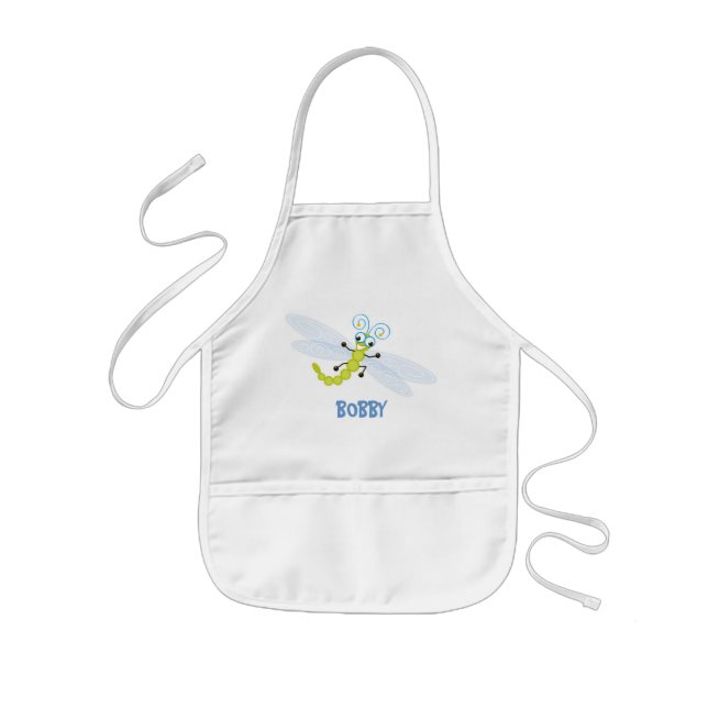 Tablier Enfant _De Wing-Nutz™_Dragonfly (Skeeter) personnalisé (Devant)