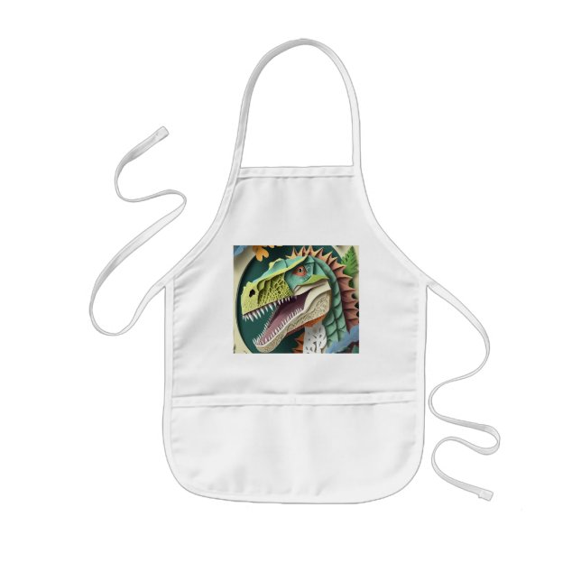 Tablier Enfant Dinosaur Apron pour enfants (Devant)