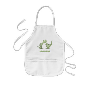 Tablier Enfant Dinosaures Personnalisé