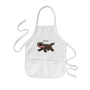 Tablier Enfant Drôle animal avide de carcajou
