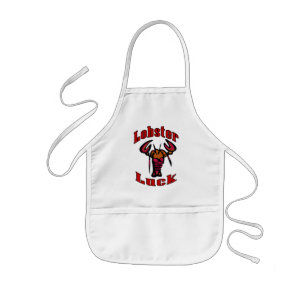 Tablier Enfant Espace Art Homard élégant