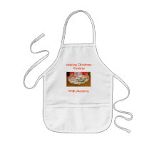 Faire des cookies de Noël avec maman Kids Apron