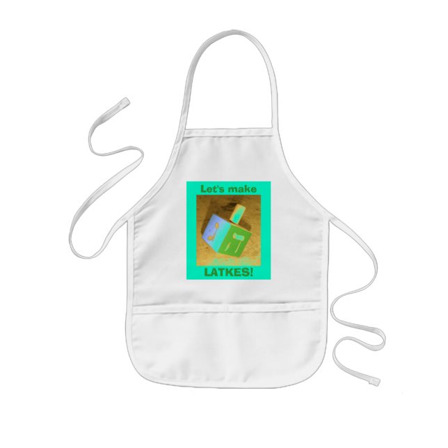 Tablier Enfant Faisons les LATKES ! Tablier (Devant)