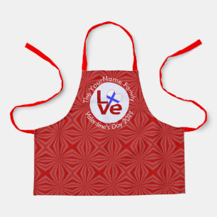 Tablier Enfant Finlande Drapeau Rouge AMOUR Person