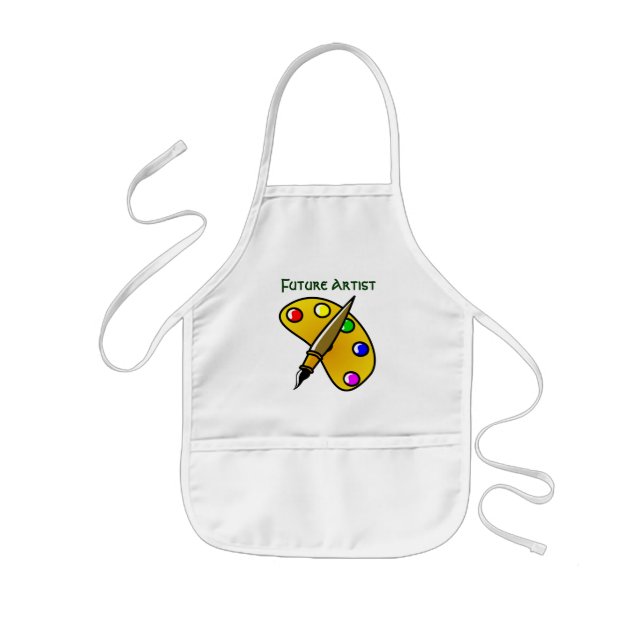 Tablier Enfant Futur tablier de Childs d'artiste (Devant)