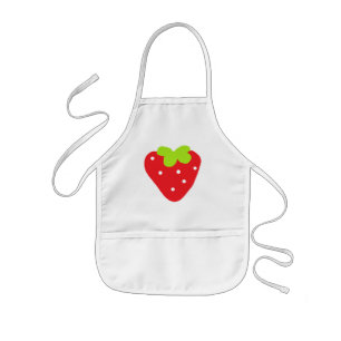 Tablier Enfant Grande fraise