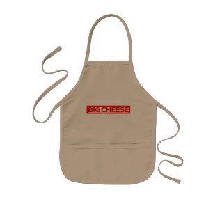 Tablier Enfant Gros timbre au fromage