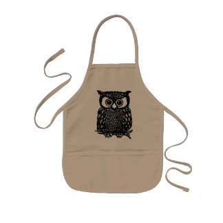TABLIER ENFANT HIBOU
