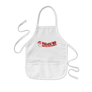 Tablier Enfant Ho Ho Ho tablier de Joyeux Noël