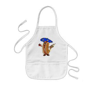 Tablier Enfant Hot-dog du mariachi de Cuauh