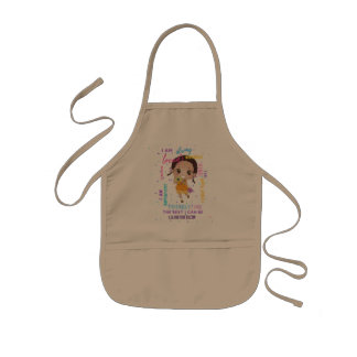 Tablier Enfant I AM - Positive Black Brown Girl Affirmations