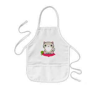 Tablier Enfant Illustration Cute Kitty
