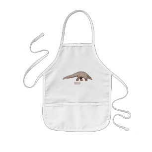 Tablier Enfant Illustration de Pangolin