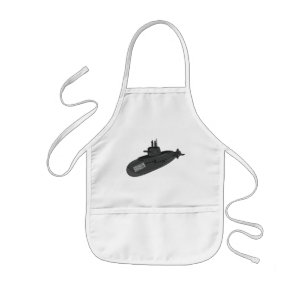 Tablier Enfant Illustration sous-marine