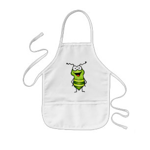 Tablier Enfant Insecte heureux