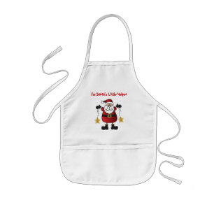Tablier Enfant Je suis Père Noël Little Helper   🎅 Père Noël