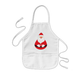 Tablier Enfant Joli Santa Claus Roly-poly Toy