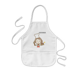 Tablier Enfant Jolie fille chef