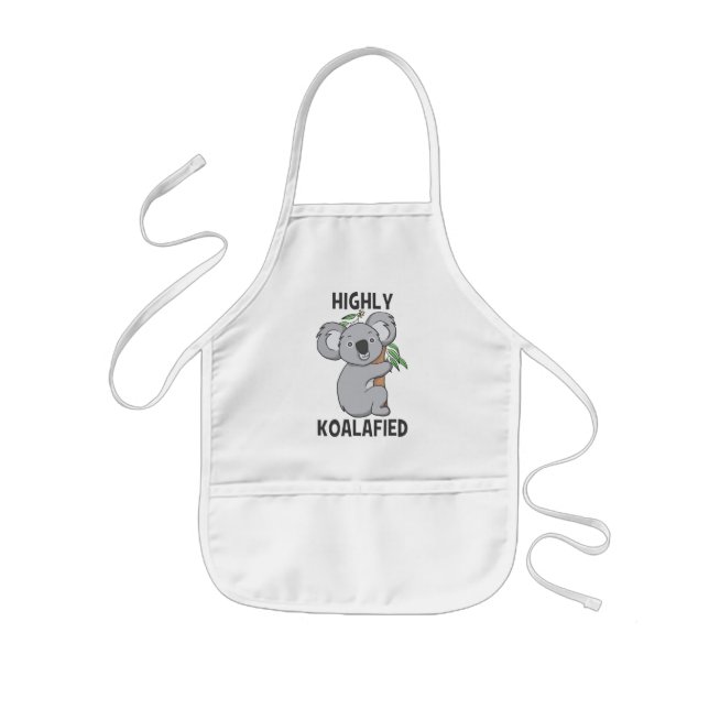 Tablier Enfant Koala hautement Koalafied (Devant)