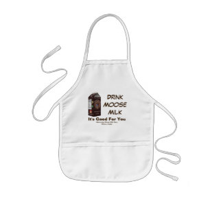 Tablier Enfant Lait d'orignal Matanuska