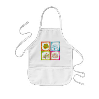 Tablier Enfant L'arbre couvre de tuiles 2x2