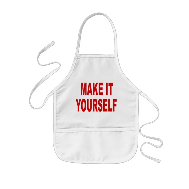 Tablier Enfant Le do-it-yourself le font vous-même (Devant)