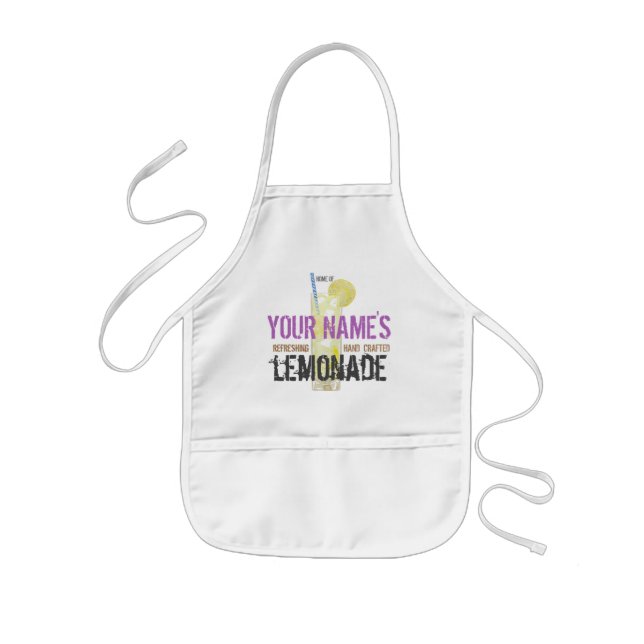 Tablier Enfant Lemonade personnalisée (Devant)