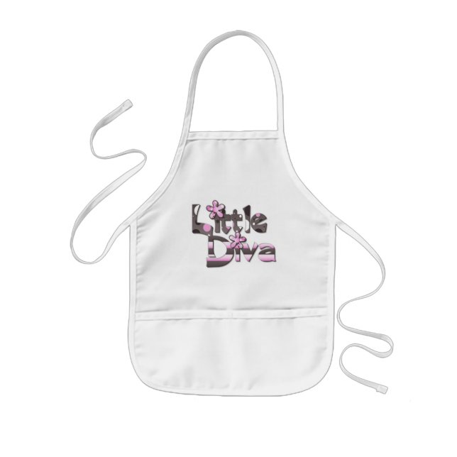 Tablier Enfant lil diva apron (Devant)