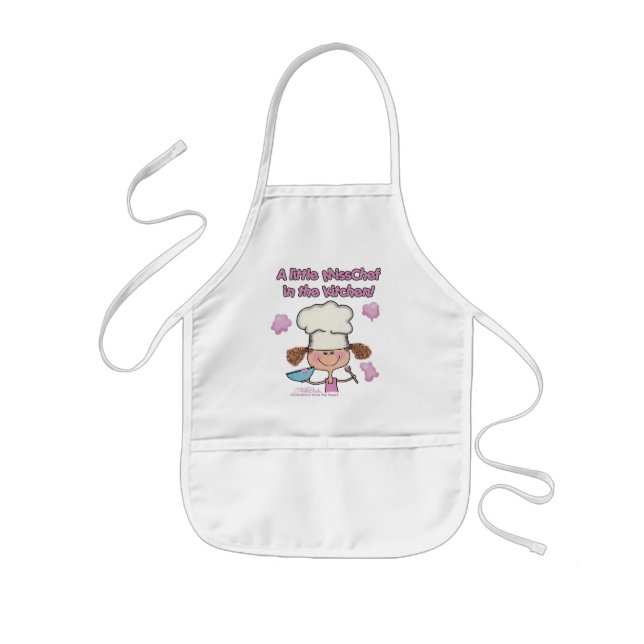 Tablier Enfant Little Miss Chef (Devant)