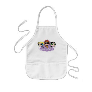 Tablier Enfant Logo du groupe Powerpuff Girls