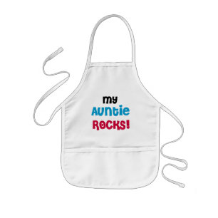 Tablier Enfant Ma tante Rocks Tshirts et cadeaux