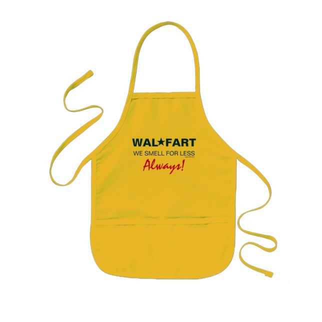 Tablier Enfant Mal Mart Plaisanterie Immature À Propos Des Pâtes  (Devant)