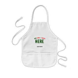 TABLIER ENFANT MARQUE BLANCHE MODERNE ET PERSONNALISABLE VÉRIFIÉE