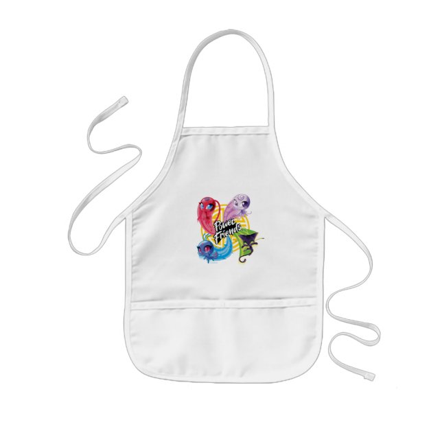 Tablier Enfant Miraculaires Kwamis Power Friends (Devant)