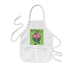 Tablier Enfant Mlle Cuppy Cake Birthday Apron de Lil