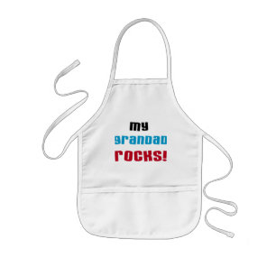 Tablier Enfant Mon papy bascule le T-shirts et les cadeaux